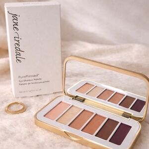 Jane Iredale PurePressed Eye Shadow Palette – Pure Basics – Neutral Shades – New